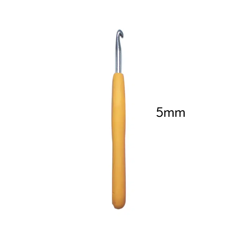 Aguja Crochet Mango Siliconado - Imagen 5