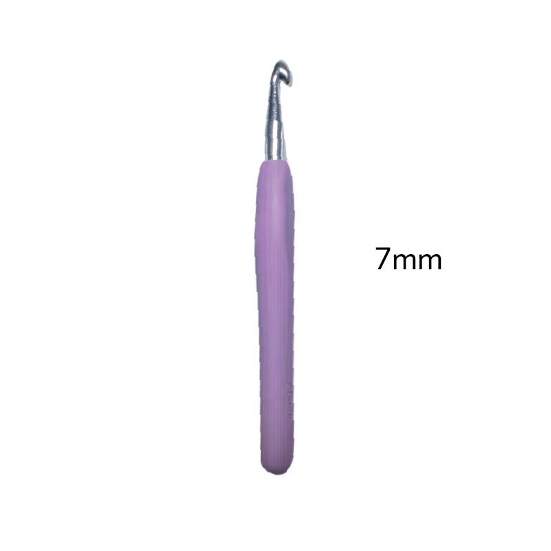 Aguja Crochet Mango Siliconado - Imagen 9
