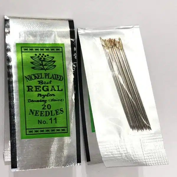 Aguja Mostacilla  # 11 x 12 paños