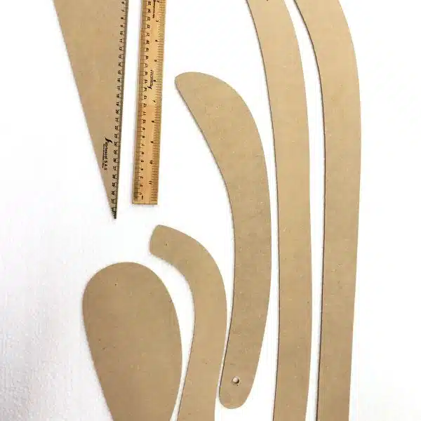 Juego de Reglas Madera  x 7 unds