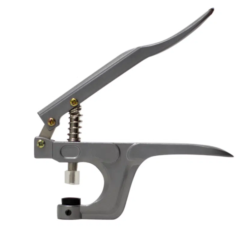 Maquina manual para pegar Broches - Imagen 2