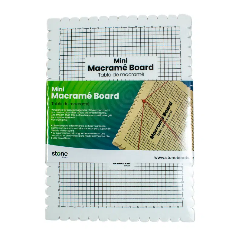 Tabla De Macramé 29cm x 49cm