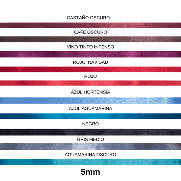 Cinta Satín Eka 4mm rollo x100mt - Imagen 2