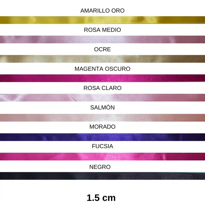 Cinta Satín Eka 13mm rollo x50mt - Imagen 5