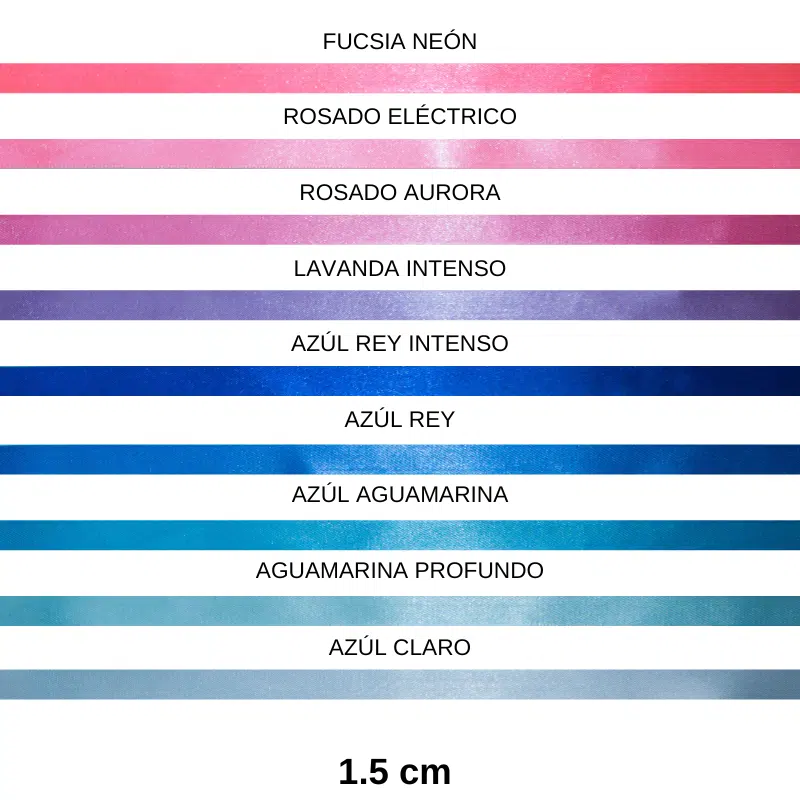 Cinta Satín Eka 13mm rollo x50mt - Imagen 4