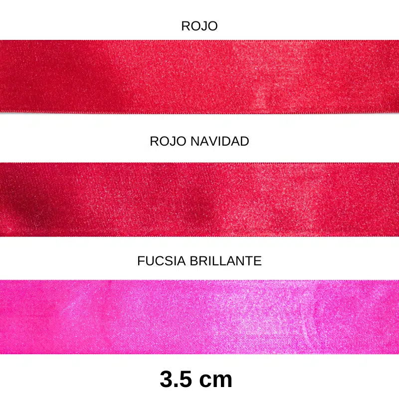 Cinta Satín Eka 35mm Rollo x30mt - Imagen 3