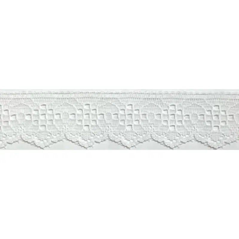 Encaje Rígido BORDADA  - Rollo x 200m