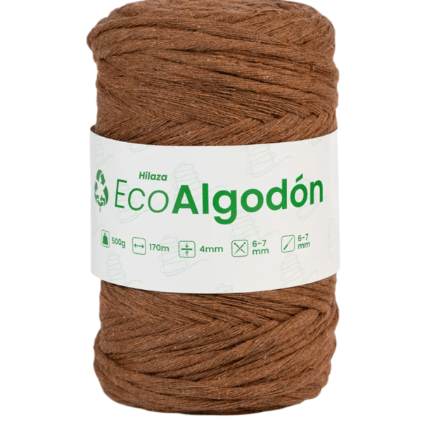 Hilaza Eco-Algodón 4mm x500g