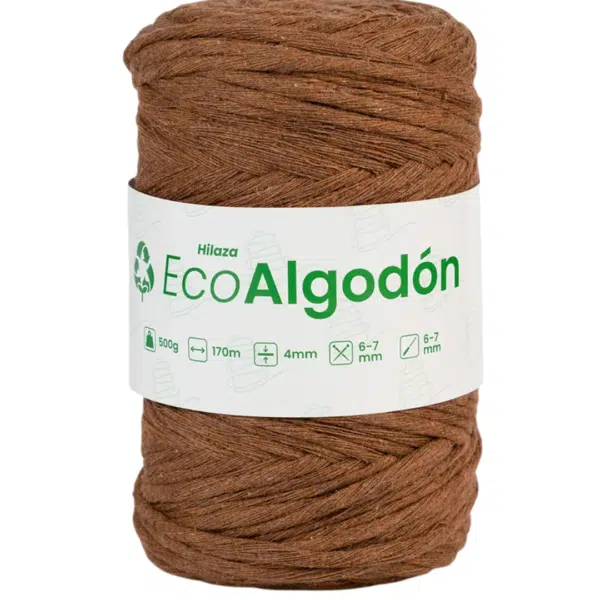 Hilaza Eco-Algodón 4mm x500g