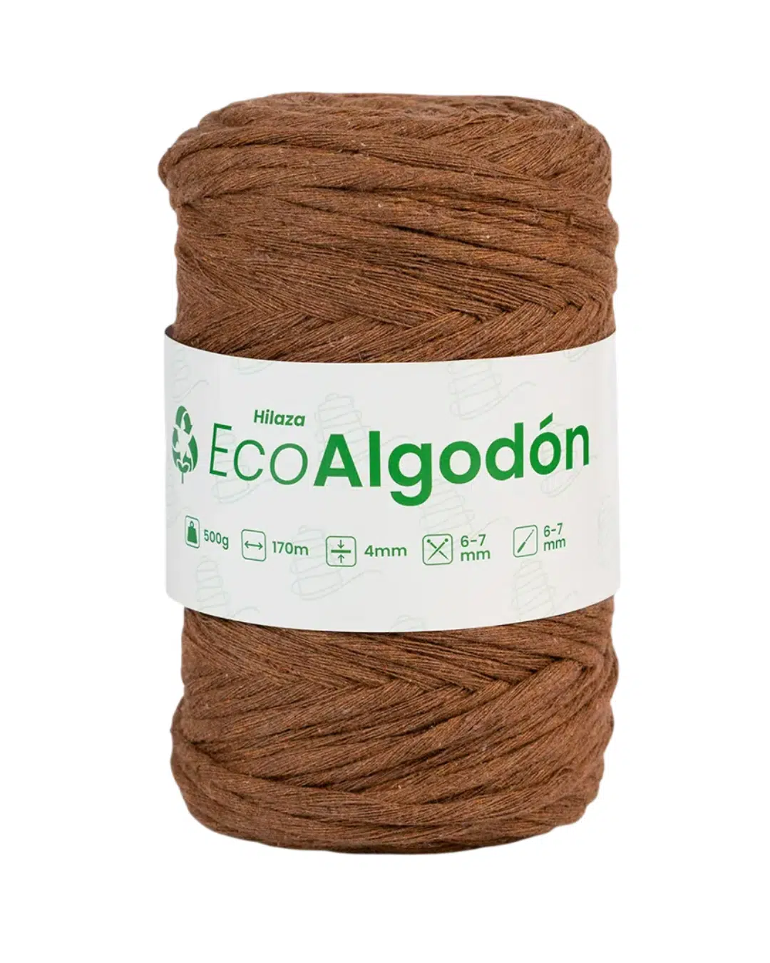 Hilaza Eco-Algodón 4mm x500g