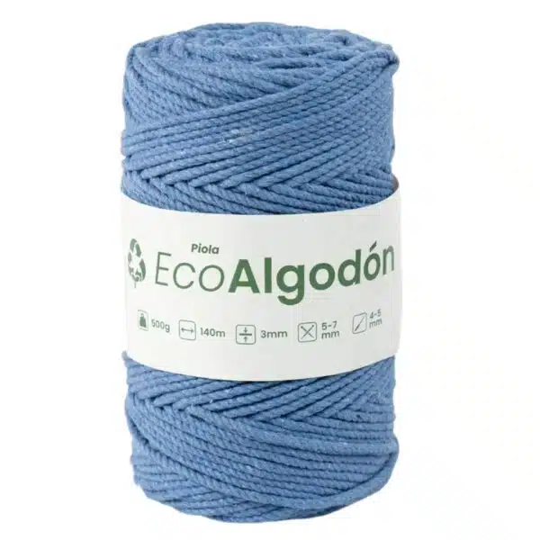 Piola Eco-Algodón 3mm